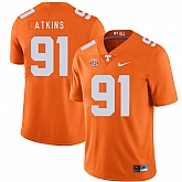 Tennessee Volunteers 91 Doug Atkins Orange Nike College Football Jersey Dzhi
